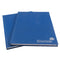 Silvine A4 Casebound Hard Cover Notebook Ruled 192 Pages Blue (Pack 6) - CBA4 - GARDEN & PET SUPPLIES