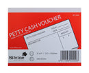 Silvine Petty Cash Voucher Pad 127x101mm 100 Pages White (Pack 24) - 240W - GARDEN & PET SUPPLIES