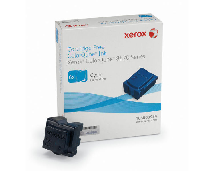 Xerox Cyan Standard Capacity Solid Ink 17.3k pages for 8570 8870 - 108R00954 - GARDEN & PET SUPPLIES