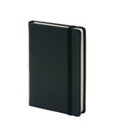 Silvine Executive A6 Casebound Soft Feel Cover Notebook Ruled 160 Pages Black - 196BK - GARDEN & PET SUPPLIES