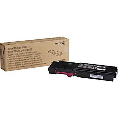 Xerox Magenta High Capacity Toner Cartridge 6k pages for 6600 WC6605 - 106R02230 - GARDEN & PET SUPPLIES