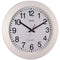 Acctim Controller Wall Clock Silent Sweep 368mm White 93/704 - GARDEN & PET SUPPLIES