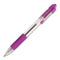 Zebra Z-Grip Retractable Ballpoint Pen 1.0mm Tip Violet (Pack 12) - 22280 - GARDEN & PET SUPPLIES