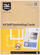 3L Self Laminating Card Polypropylene A4 (Pack 10) 11051 - GARDEN & PET SUPPLIES