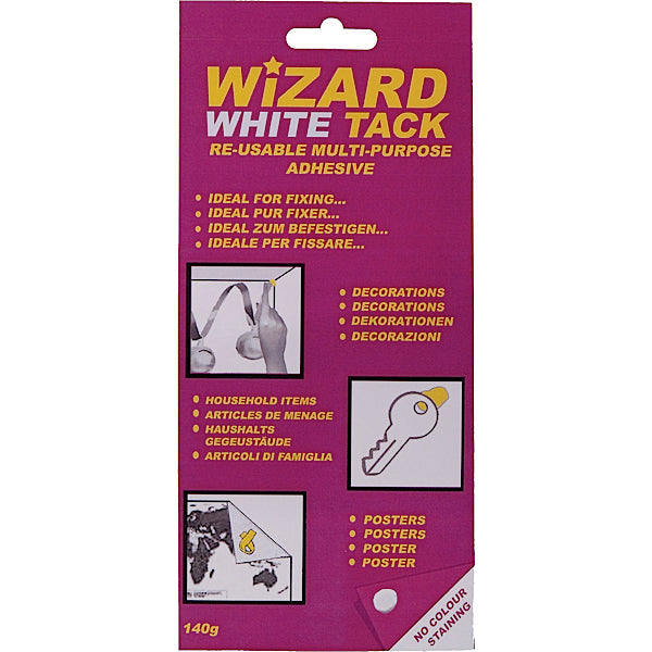 ValueX White Reusable White Adhesive Tack 140g 880107/2 - GARDEN & PET SUPPLIES