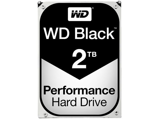 Western Digital Black 2TB SATA 6Gbs 7200 RPM 64MB Cache 3.5 Inch Internal Hard Disk Drive - GARDEN & PET SUPPLIES