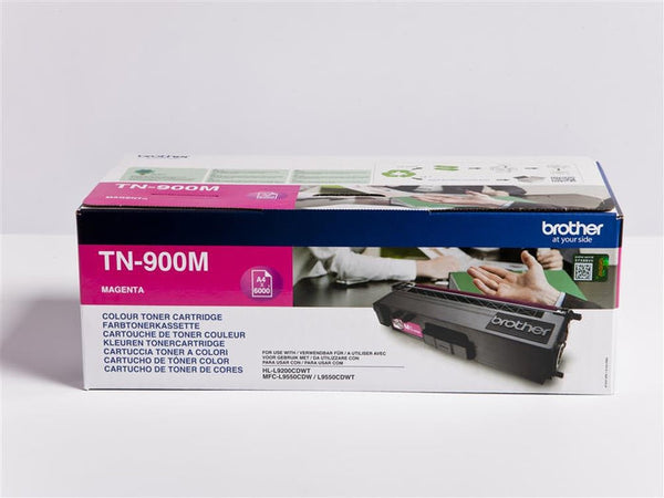 Brother Magenta Toner Cartridge 6k pages - TN900M - GARDEN & PET SUPPLIES