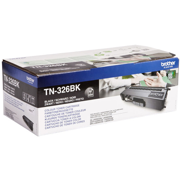 Brother Black Toner Cartridge 4k pages - TN326BK - GARDEN & PET SUPPLIES