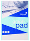 Silvine A4 Graph Pad 1/5/10mm 90gsm 50 Sheets White/Blue Grided Paper (Pack 12) - A4GP - GARDEN & PET SUPPLIES