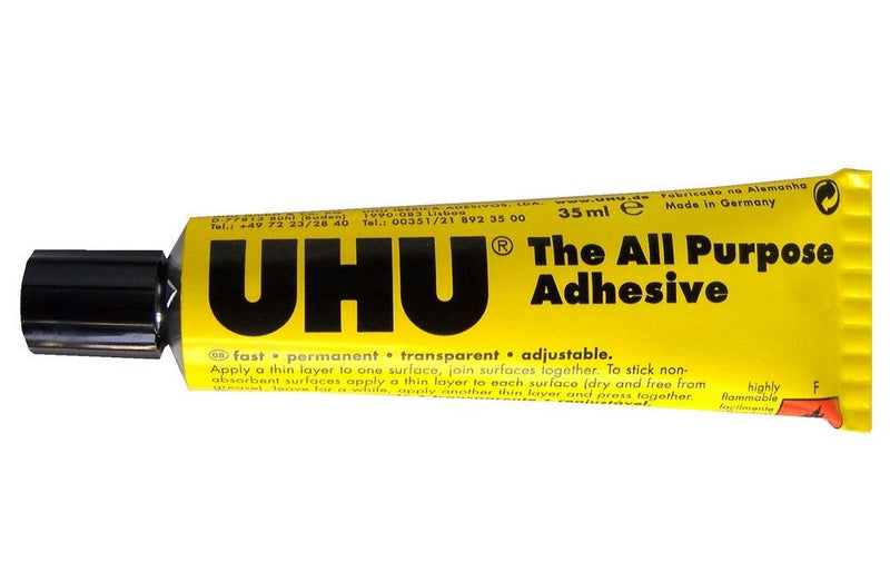 UHU All Purpose Glue 35ml (Pack 10) - 3-63667 - GARDEN & PET SUPPLIES