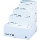 ValueX Mailing Box Small 240x180x80mm White (Pack 20) - 212111120 - GARDEN & PET SUPPLIES