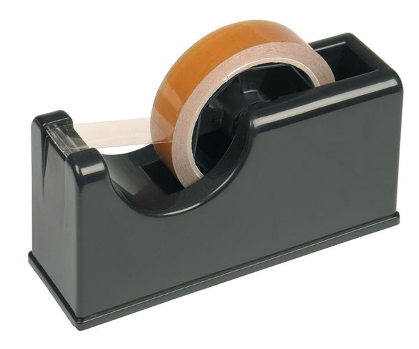 Pacplus Economy Desk Dispenser for 25mm Tapes Grey - PD326 - GARDEN & PET SUPPLIES