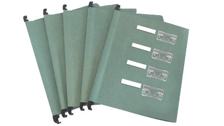 ValueX Foolscap Suspension File Manilla V Base Green (Pack 20) - FP20FS - GARDEN & PET SUPPLIES