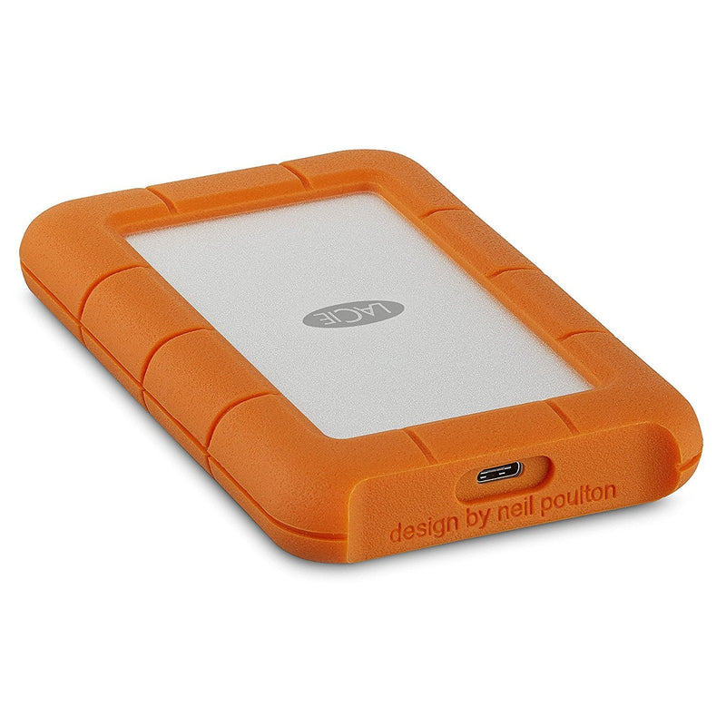 4TB Rugged USB 3.1 Type C Orange Ext HDD - GARDEN & PET SUPPLIES