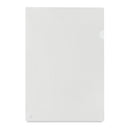 ValueX Cut Flush Folder Polypropylene A4 Orange Peel Clear (Pack 100) - 8020638 - GARDEN & PET SUPPLIES