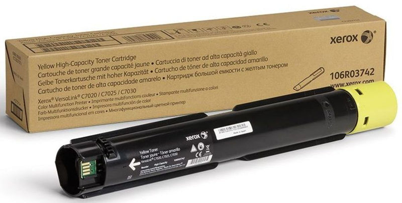 Xerox Yellow High Capacity Toner Cartridge 9.8k pages for VLC70XX - 106R03742 - GARDEN & PET SUPPLIES