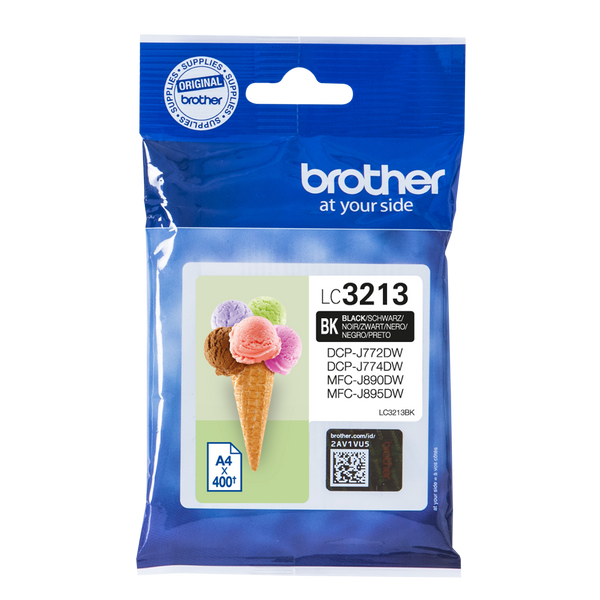 Brother Black Ink Cartridge 15ml - LC3213BK - GARDEN & PET SUPPLIES