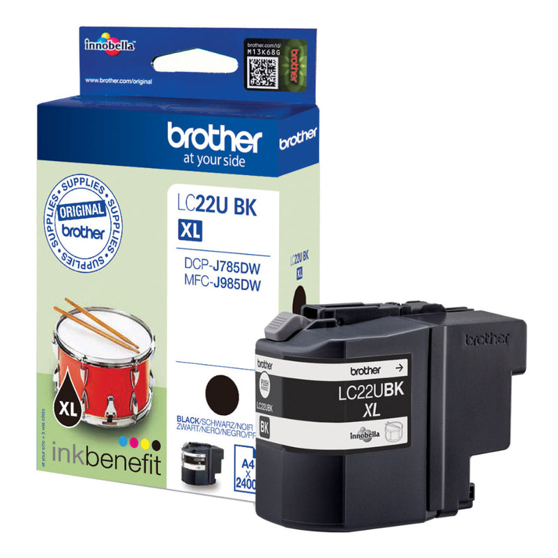 Brother Black Ink Cartridge 58ml - LC22UBK - GARDEN & PET SUPPLIES