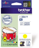 Brother Yellow Ink Cartridge 15ml - LC22UY - GARDEN & PET SUPPLIES