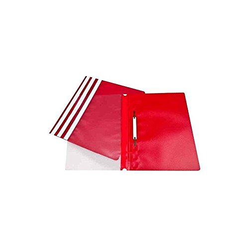 ValueX Report File Polypropylene A4 Red (Pack 25) - 8020676 - GARDEN & PET SUPPLIES