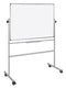 Bi-Office Revolver Double Sided Magnetic Whiteboard Enamel Aluminium Frame 1500x1000mm - QR0604 - GARDEN & PET SUPPLIES