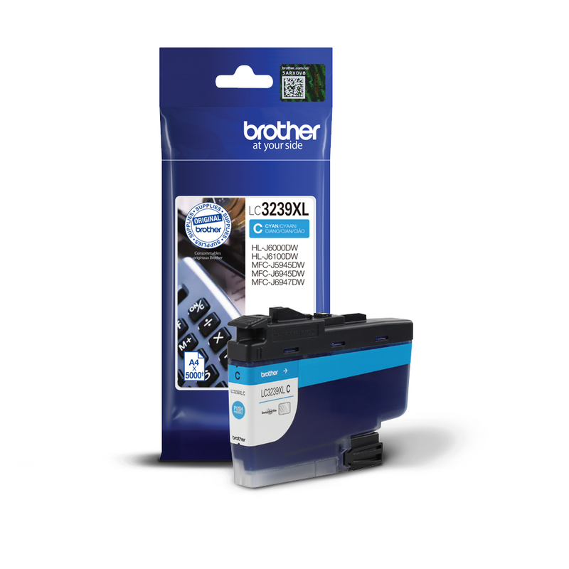 Brother Cyan High Capacity Ink Cartridge 50ml - LC3239XLC - GARDEN & PET SUPPLIES