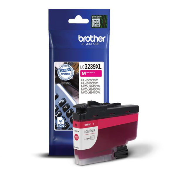 Brother Magenta High Capacity Ink Cartridge 50ml - LC3239XLM - GARDEN & PET SUPPLIES