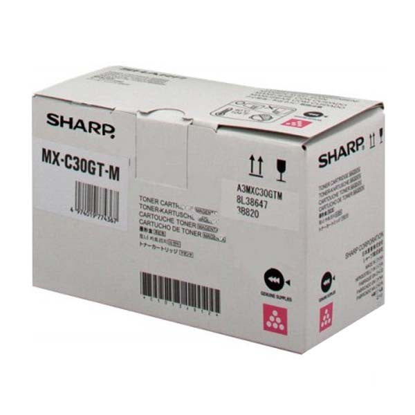 Sharp Magenta Toner Cartridge 6k pages - MXC30GTM - GARDEN & PET SUPPLIES