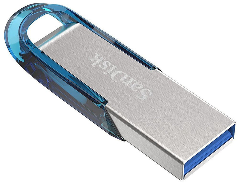 128GB Ultra Flair USB3 Blue Flash Drive - GARDEN & PET SUPPLIES