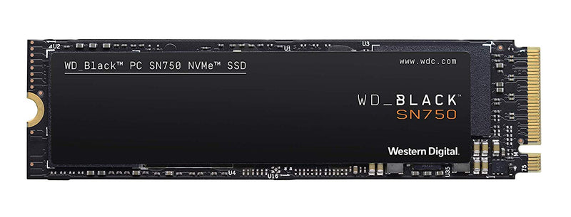 WD SSD 500GB M.2 NVMe Black SN750 Heatsink - GARDEN & PET SUPPLIES