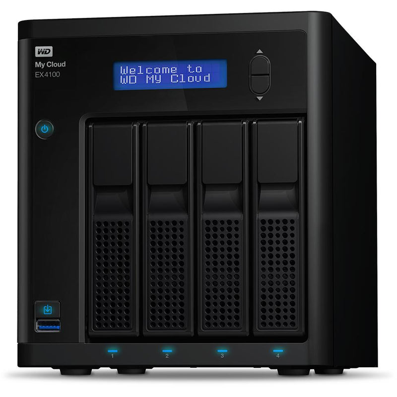 WD My Cloud EX4100 0TB 4 BAY 3.5IN Desktop - GARDEN & PET SUPPLIES