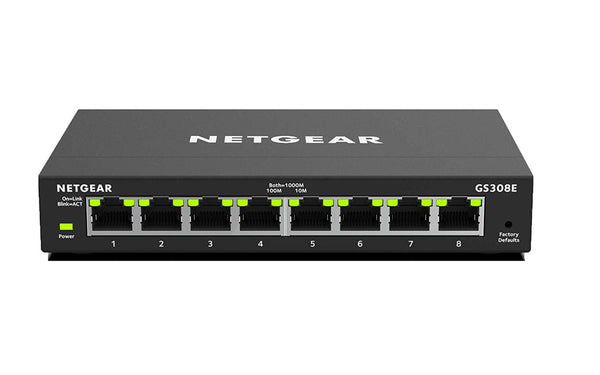 8 Port Gigabit Smart Managed Plus Switch - GARDEN & PET SUPPLIES