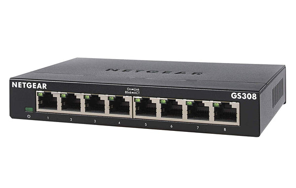 8 Port Gbit Unmanaged 300 Series Switch - GARDEN & PET SUPPLIES