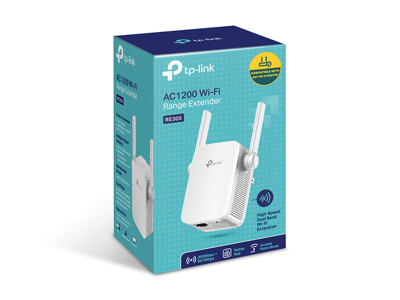 AC1200 Dual Band Wifi Range Extender - GARDEN & PET SUPPLIES