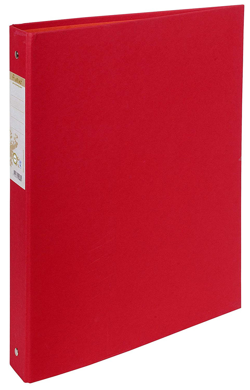 Forever 100% Recycled Ring Binder Paper on Board 2 O-Ring A4 30mm Rings Red (Pack 10) - 54985E - GARDEN & PET SUPPLIES