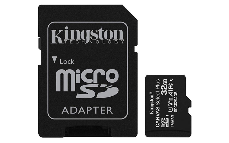 32GB CS Plus C10 MicroSDHC and Adapter - GARDEN & PET SUPPLIES