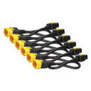 1.2m Locking C13 to C14 Power Cables x6 - GARDEN & PET SUPPLIES