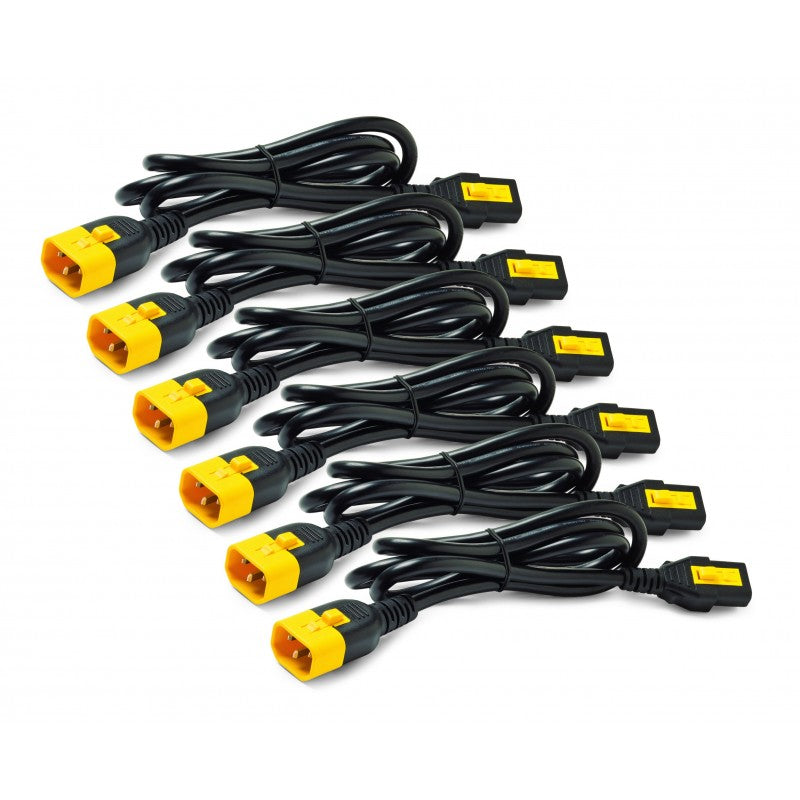 1.8m C13 to C14 Power Cable Kit Qty 6 - GARDEN & PET SUPPLIES