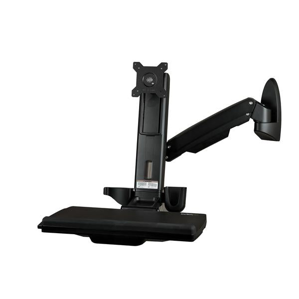 StarTech.com One Monitor Sit Stand Desk Wall Mount - GARDEN & PET SUPPLIES