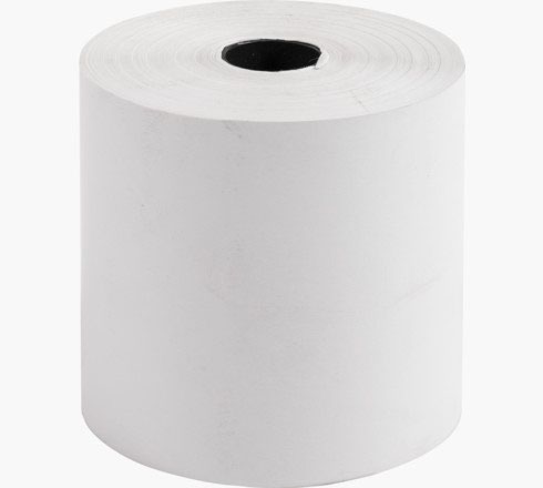 Exacompta Receipt Rolls Thermal 44gsm 80x70x12mm 70m Length (Pack 5) 44819E - GARDEN & PET SUPPLIES