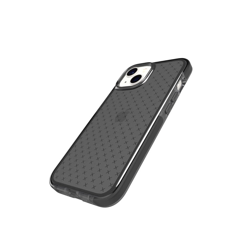 Tech 21 Evo Check Smokey Black Apple iPhone 14 Mobile Phone Case - GARDEN & PET SUPPLIES