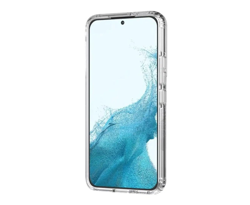 Tech 21 Evo Clear Samsung Galaxy S22 Plus Mobile Phone Case - GARDEN & PET SUPPLIES