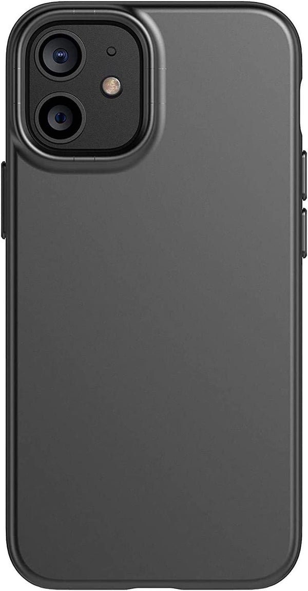 Tech 21 Studio Colour Charcoal Black Apple iPhone 12 Mini Mobile Phone Case - GARDEN & PET SUPPLIES