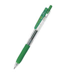 Zebra Sarasa Clip Eco Gel Pen Medium Point Green (Pack 12) 14325 - GARDEN & PET SUPPLIES