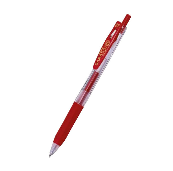 Zebra Sarasa Clip Eco Gel Pen Medium Point Red (Pack 12) 14323 - GARDEN & PET SUPPLIES