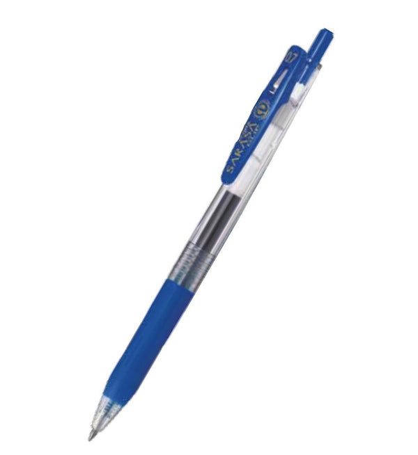 Zebra Sarasa Clip Eco Gel Pen Medium Point Blue (Pack 12) 14322 - GARDEN & PET SUPPLIES