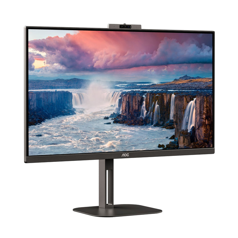 AOC V5 Q27V5CW 27 Inch 2560 x 1440 Pixels Quad HD IPS Panel HDMI DisplayPort USB-C LED Monitor - GARDEN & PET SUPPLIES