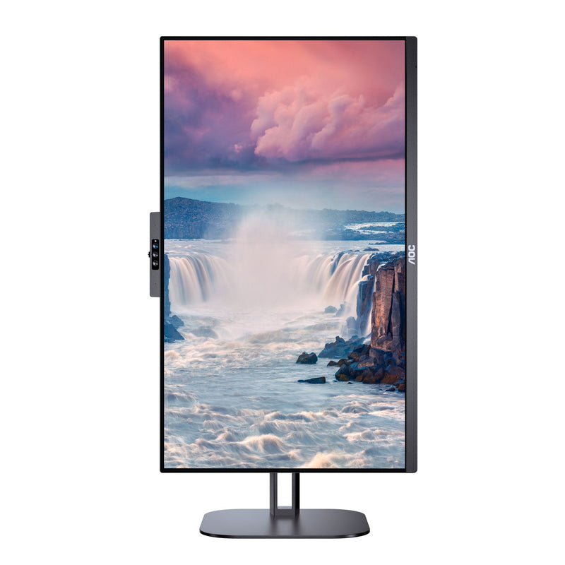 AOC V5 24V5CW 23.8 Inch Full HD IPS Panel USB-C USB-A HDMI DisplayPort LED Monitor - GARDEN & PET SUPPLIES