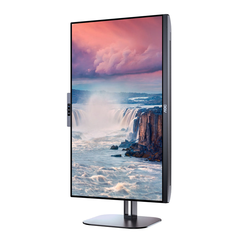 AOC V5 24V5CW 23.8 Inch Full HD IPS Panel USB-C USB-A HDMI DisplayPort LED Monitor - GARDEN & PET SUPPLIES