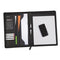 Monolith A4 Conference Folder with Calculator Leather Look Black 2914 - GARDEN & PET SUPPLIES